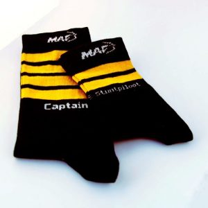 ZWART: PILOT STRIPES